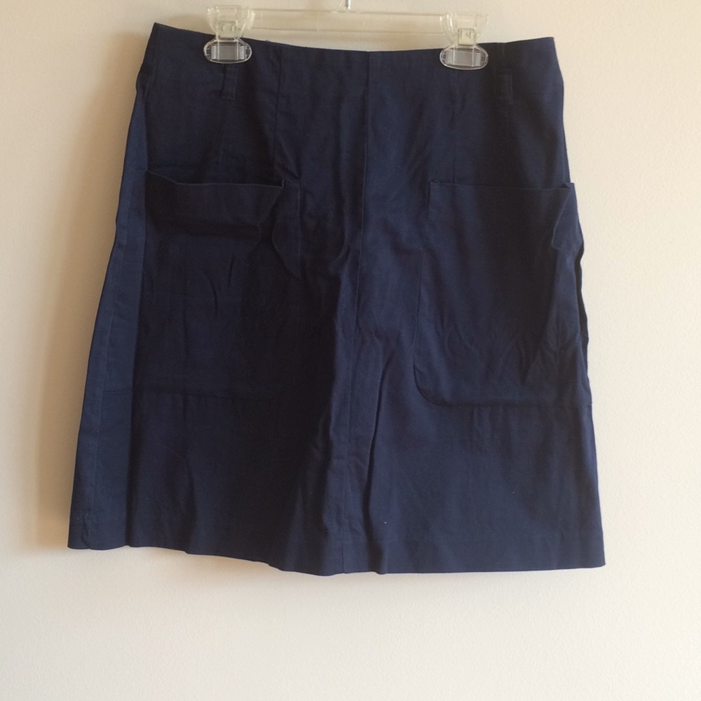 Navy blue skirt